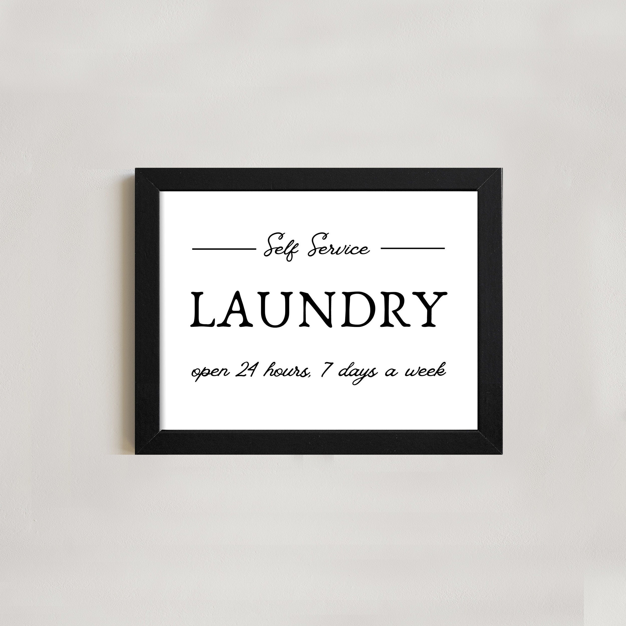 Laundry room sign - Laundry room decor - Farmhouse laundry room sign